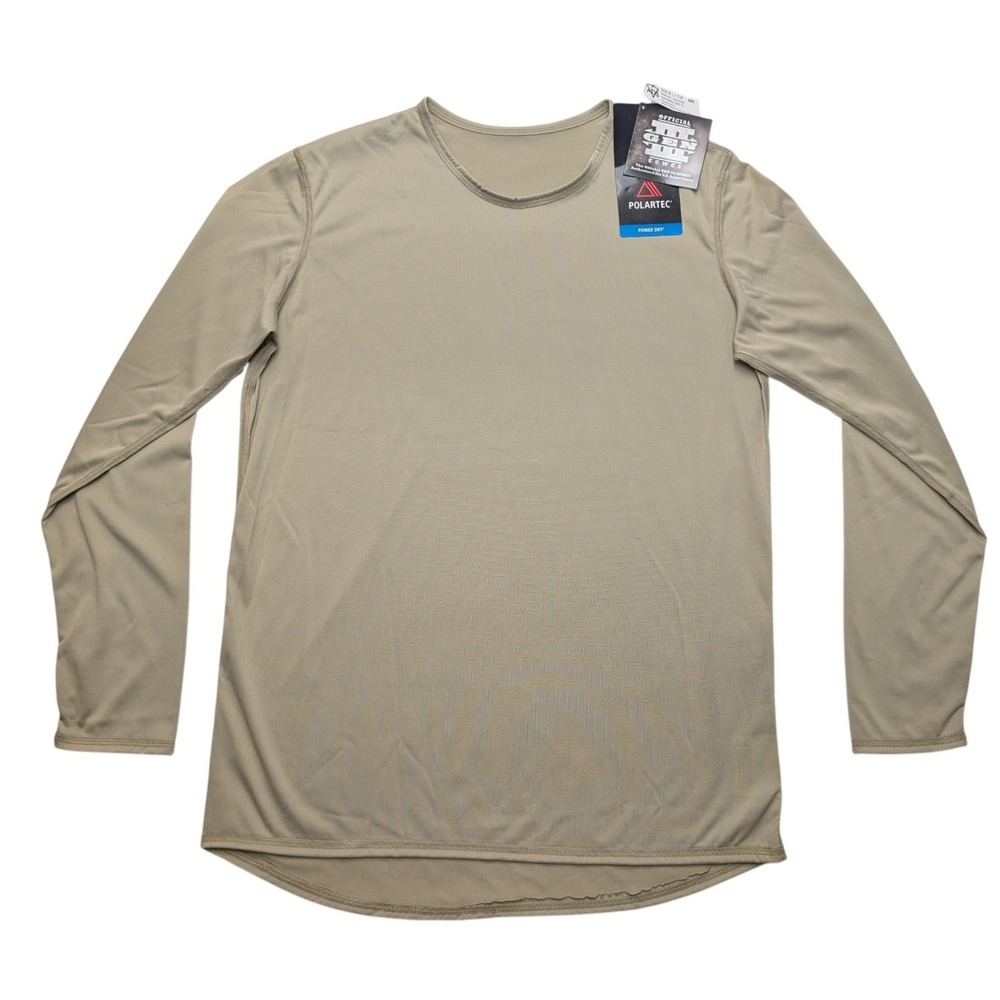 NWT ADS Polartec ECWCS Gen III L1 Undershirt Women Medium Tan Thermal Base Layer